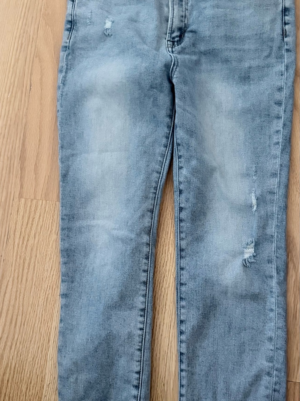 Classic Light Blue Women's Straight Leg Jeans